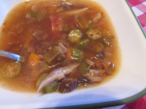 Vegan Hot n sour/gumbo Soup